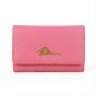 Police Portefeuille Femme en Cuir Véritable Compact avec Bouton et Fermeture Éclair, Porte-Monnaie et Boîte Cadeau — vue 15