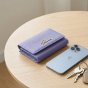 Police Women's Compact Genuine Leather Wallet with Snap and Zip, Coin Pocket and Gift Box — view 47