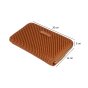 Conte Massimo Women's Long Wallet in Woven-Effect PU with Zip Closure — view 10