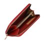 Conte Massimo Women's Long Wallet in Woven-Effect PU with Zip Closure — view 16