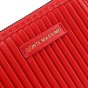 Conte Massimo Cartera Mujer de PU con Pliegues Plisados, Zip Around, Pequeña — vista 20