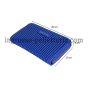 Conte Massimo Women's Long Wallet in Pleated PU, Zip Around — back view