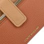 Conte Massimo Cartera Mujer de Piel Sintética PU Martillada con Correa de Muñeca Extraíble, Bicolor, Larga — vista 21