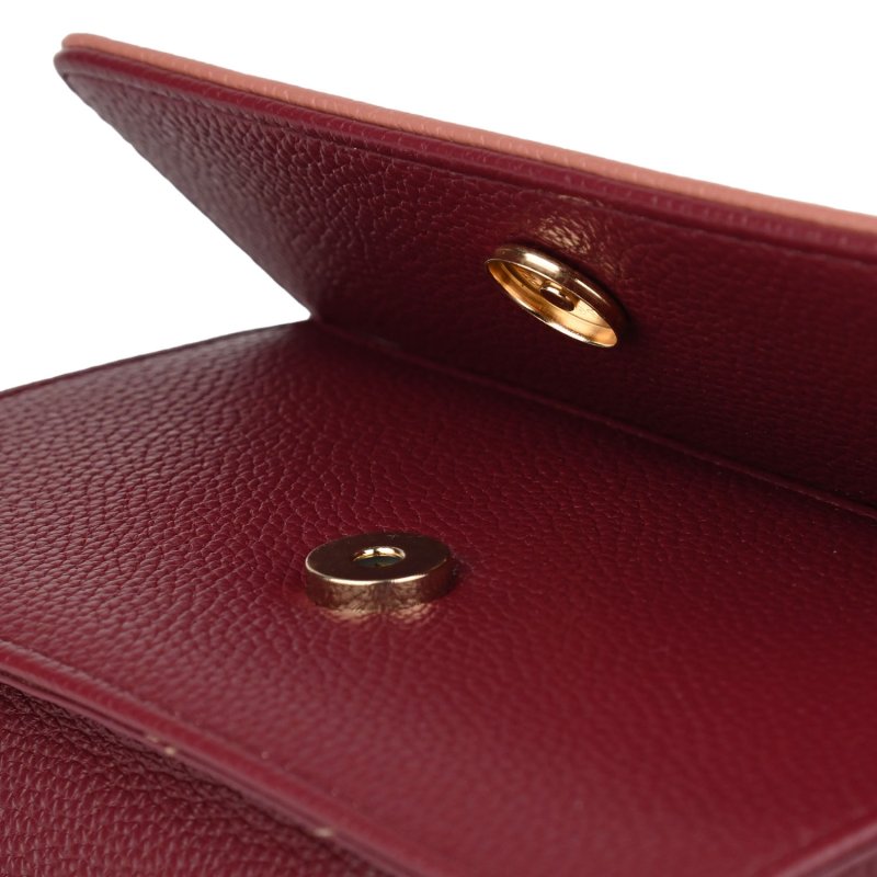 CONTE MASSIMO Elegante Damen-Umhängetasche aus zweifarbigem Kunstleder, Mini-Tasche fürs Handy — Ansicht 16