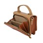 CONTE MASSIMO Elegante Damen-Umhängetasche aus zweifarbigem Kunstleder, Mini-Tasche fürs Handy — Ansicht 18