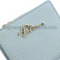 Police Cartera Mujer de Piel Auténtica Compacta con Botón y Cremallera, Monedero y Caja de Regalo — vista 39