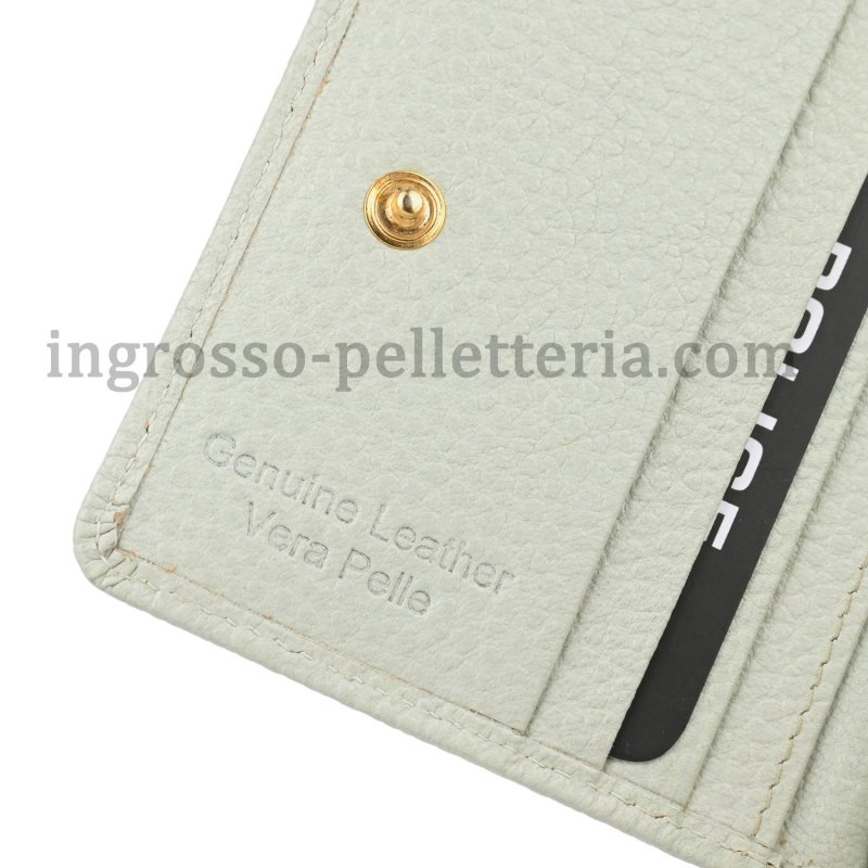 Police Women's Compact Genuine Leather Wallet with Snap and Zip, Coin Pocket and Gift Box — view 16