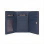 Police Women's Compact Genuine Leather Wallet with Snap and Zip, Coin Pocket and Gift Box — view 9