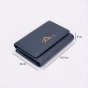 Police Women's Compact Genuine Leather Wallet with Snap and Zip, Coin Pocket and Gift Box — view 11