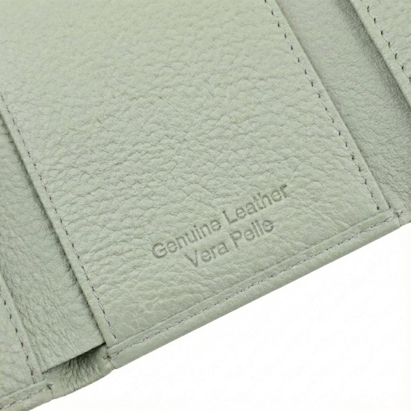 Police Women's Compact Genuine Leather Wallet with Snap and Zip, Coin Pocket and Gift Box — view 28