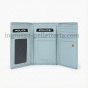 Police Women's Compact Genuine Leather Wallet with Snap and Zip, Coin Pocket and Gift Box — view 30