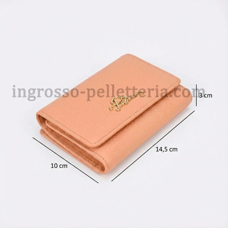 Police Women's Compact Genuine Leather Wallet with Snap and Zip, Coin Pocket and Gift Box — view 53