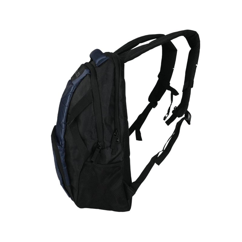 Police Men's/Women's Backpack in Nylon, Sporty, Casual, Business, Laptop Compartment up to 17'', Ideal for Work,… — back view