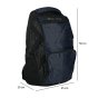 Police Men's/Women's Backpack in Nylon, Sporty, Casual, Business, Laptop Compartment up to 17'', Ideal for Work… — front view