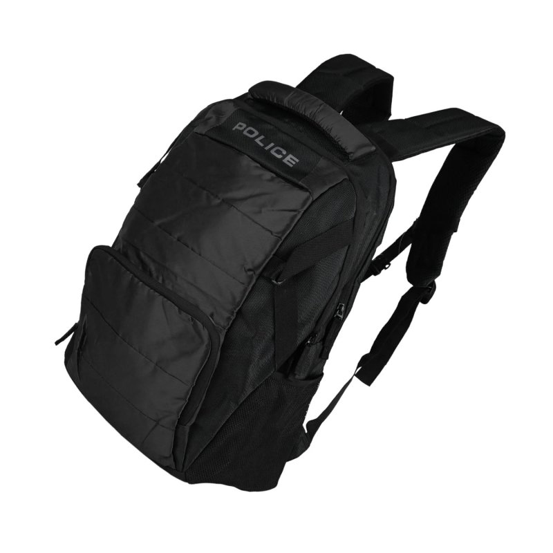 Police Men's/Women's Backpack in Nylon, Sporty, Casual, Business, Laptop Compartment up to 17'', Ideal for Work, T… — view 10