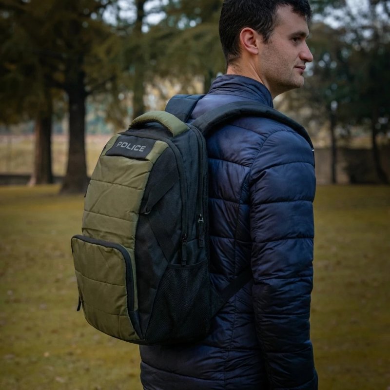 Police Men's/Women's Backpack in Nylon, Sporty, Casual, Business, Laptop Compartment up to 17'', Ideal for Work, T… — view 28