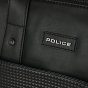 Police Arbeitstasche Herren Schwarz, aus PU, Laptopfach, Messenger Dokumententasche, Büro, Universität, Aktent… — Logo-Detail
