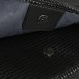 Police Sac à Bandoulière Homme Noir, en PU, Messenger Bag à Texture 3D en Pyramides, Sac Épaule Sacoche Élégant et D… — vue 7