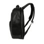 Police Elegant Casual Black Backpack, in PU, Padded Shoulder Straps, Durable and Resistant, University 30 L — front view