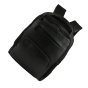Sac à dos Police Casual Élégant Noir, en PU, Bretelles Rembourrées, Durable et Résistant, Université 30 L — vue arrière