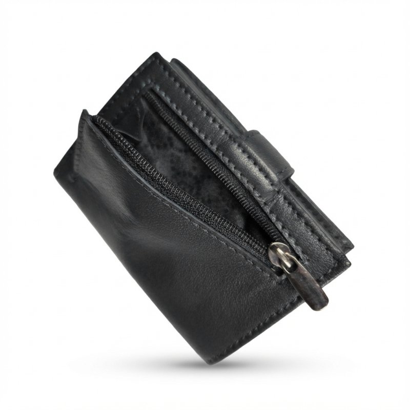 BIAGIOTTI UOMO Automatic Genuine Leather Wallet with RFID Card Case, Coin Pocket and Snap Closure, With Box — view 12