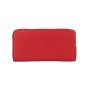 EC Contemporary Coveri Women's Large Wallet in Hammered-Effect PU, Zip Around, With Box — logo detail
