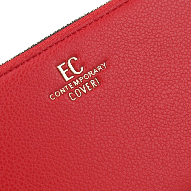 EC Contemporary Coveri Cartera de Mujer Grande en PU Efecto Martillado, Monedero, Cierre Perimetral, Espaciosa, co… — vista 8