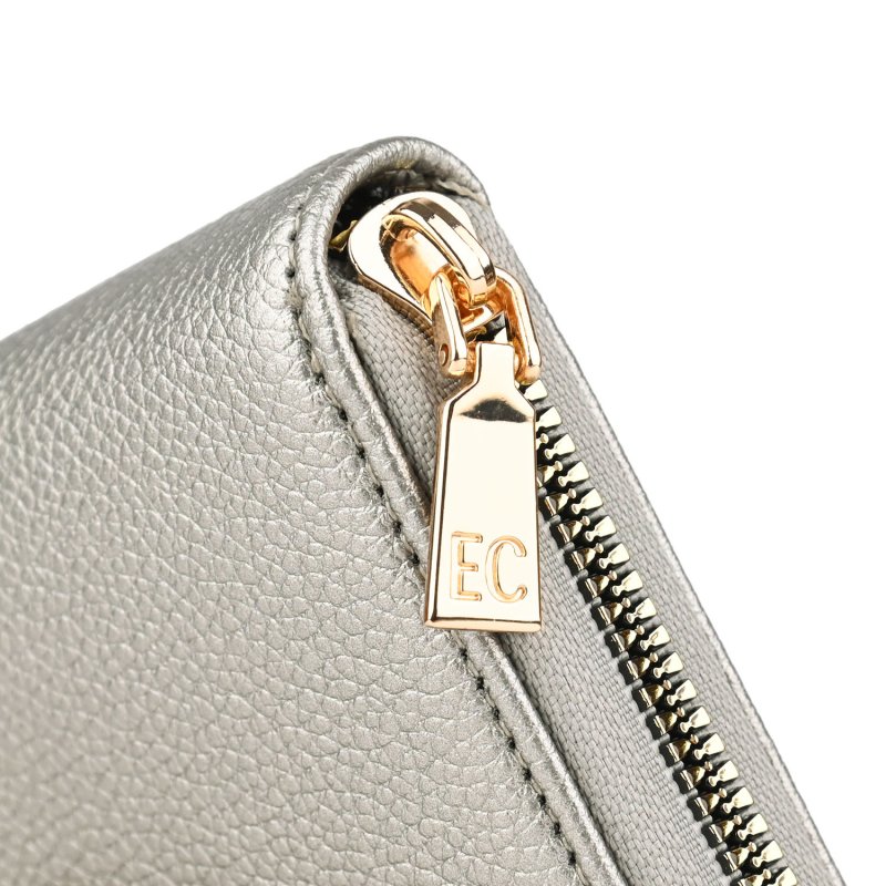 EC Contemporary Coveri Cartera de Mujer Grande en PU Efecto Martillado, Monedero, Cierre Perimetral, Espaciosa, c… — vista 23
