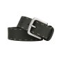 No Limits Men's Belt in Genuine Leather, 4 cm High, Can Be Shortened, Saddle Stitching, Nickel Free Buckle — view 8