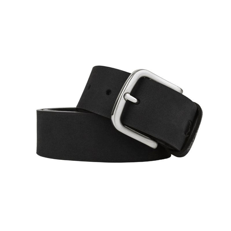 No Limits Men's Belt in Genuine Leather, 4 cm High, Can Be Shortened, No Stitching, Aged Effect, Nickel Free Buckle — view 8