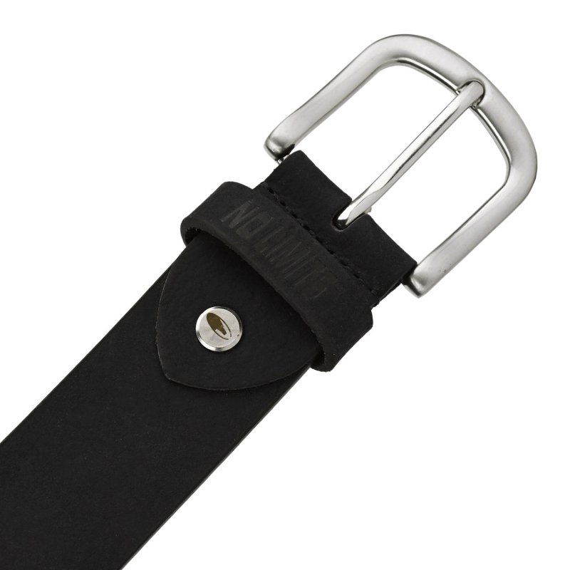 No Limits Herrengürtel aus echtem Leder, 4 cm hoch, kürzbar, ohne Nähte, mit gealtertem Look, nickelfreie Schnal… — Ansicht 9