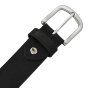 No Limits Cintura Uomo in Vera Pelle, Alta 4 cm, Accorciabile, Senza Cuciture, SEffetto Invecchiato, Fibbia Nickel… — vista 9