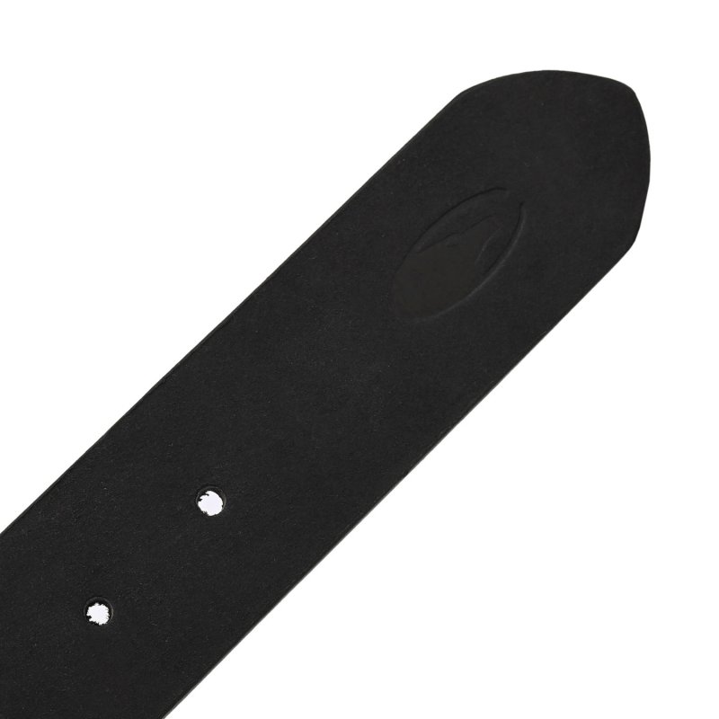 Ceinture Homme No Limits en cuir véritable, haute de 4 cm, raccourcissable, sans coutures, effet vieilli, boucle sa… — vue 10