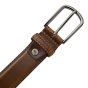No Limits Men's Genuine Leather Belt, 3.5 cm High, Can Be Shortened, With Stitching, Classic, Used Effect, Nickel F… — view 9