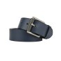No Limits Men's Genuine Leather Belt, 4 cm High, Can Be Shortened, No Stitching, Nickel Free Roller Buckle Aged… — front view