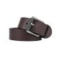 Ceinture Homme No Limits en cuir véritable, 4 cm, raccourcissable, sans coutures, boucle à rouleau sans nickel effet… — vue 8