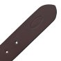 Ceinture Homme No Limits en cuir véritable, 4 cm, raccourcissable, sans coutures, boucle à rouleau sans nickel effe… — vue 10