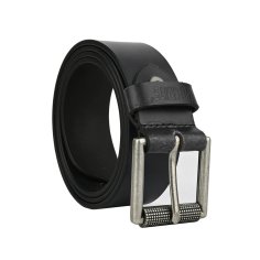 Ceinture Homme No Limits en cuir véritable, 4 cm, raccourcissable, sans coutures, boucle à rouleau sans nickel effet vieilli 2