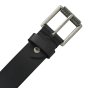 No Limits Men's Genuine Leather Belt, 4 cm High, Can Be Shortened, No Stitching, Nickel Free Roller Buckle Aged Ef… — view 14