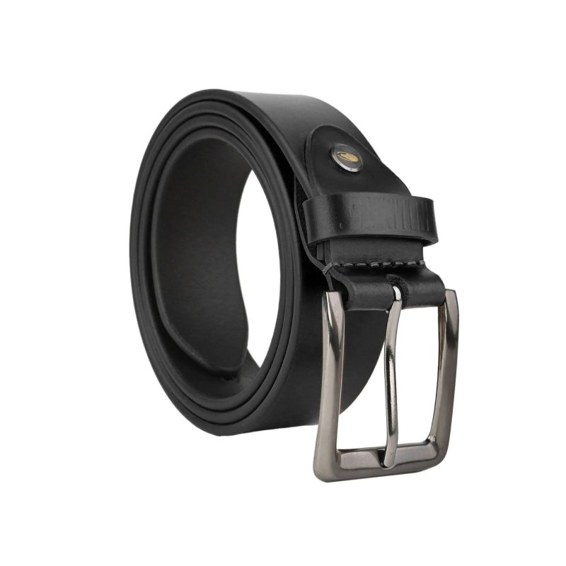 Ceinture Homme No Limits en cuir véritable, 3,5 cm, raccourcissable, sans coutures, élégante et décontractée, … — détail logo