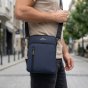 No Limits Men's Crossbody Bag with Adjustable Shoulder Strap, Waterproof, Soft-Touch, Orange Lining, Multi-Pocket, … — view 9
