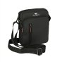 No Limits Bolso Bandolera para Hombre Ajustable, Impermeable, Efecto Soft-Touch y Forro Naranja, Multibolsillo, Pequeño
