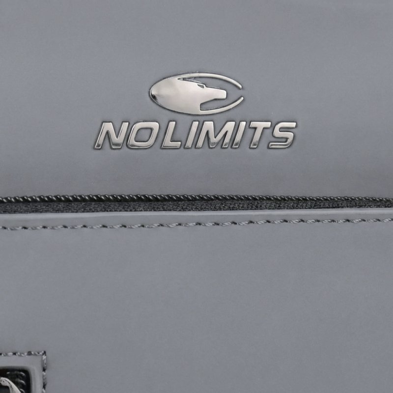 No Limits Men's Crossbody Bag with Adjustable Shoulder Strap, Waterproof, Soft-Touch, Orange Lining, Multi-Pocket,… — view 15
