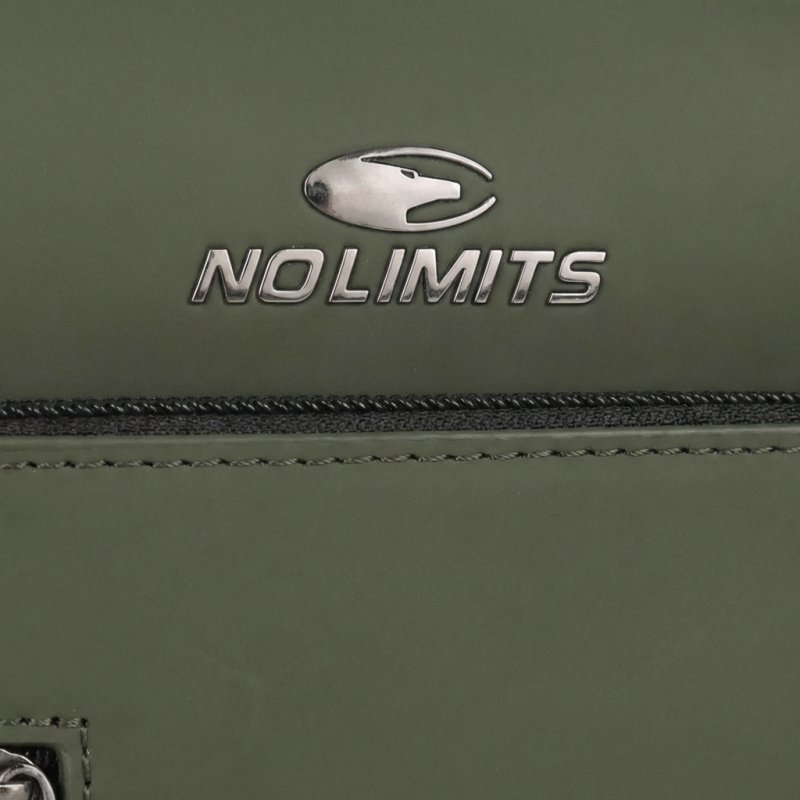 No Limits Sacoche Homme à Bandoulière Réglable, Imperméable, Effet Soft-Touch et Doublure Orange, Multi-Poches, Pet… — vue 20