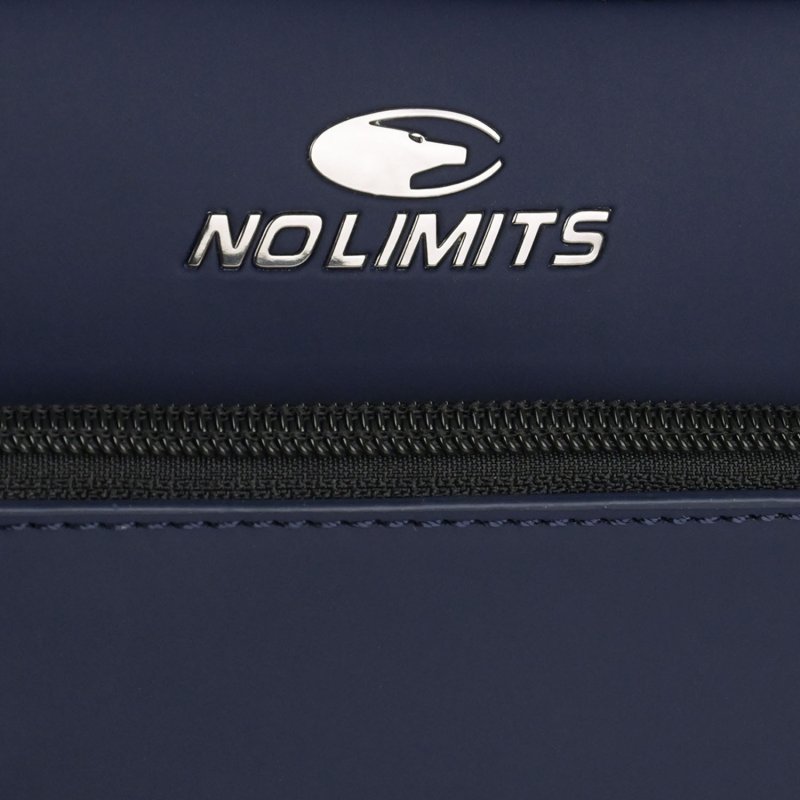No Limits Bolso Bandolera para Hombre Ajustable, Impermeable, Efecto Soft-Touch y Forro Naranja, Multibolsillo, M… — vista 12