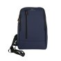 No Limits Sac à Dos Monobretelle Homme Imperméable, Bandoulière Réglable, Effet Soft-Touch et Doublure Orange