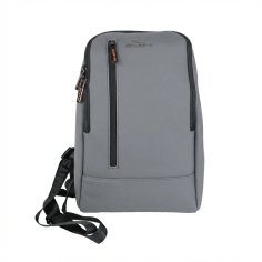 No Limits Sac à Dos Monobretelle Homme Imperméable, Bandoulière Réglable, Effet Soft-Touch et Doublure Orange 2