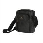 No Limits Men's Crossbody Bag, Adjustable Shoulder Strap, Waterproof, Orange Lining, Faux Leather, Small