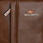 No Limits Sacoche Homme à Bandoulière Réglable, Imperméable, avec Doublure Orange, en Cuir Synthétique, Grande — vue 12