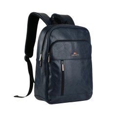 No Limits Sac à Dos Porte PC/Ordinateur Portable Homme et Femme en Cuir Synthétique, Imperméable avec Doublure Orange 2